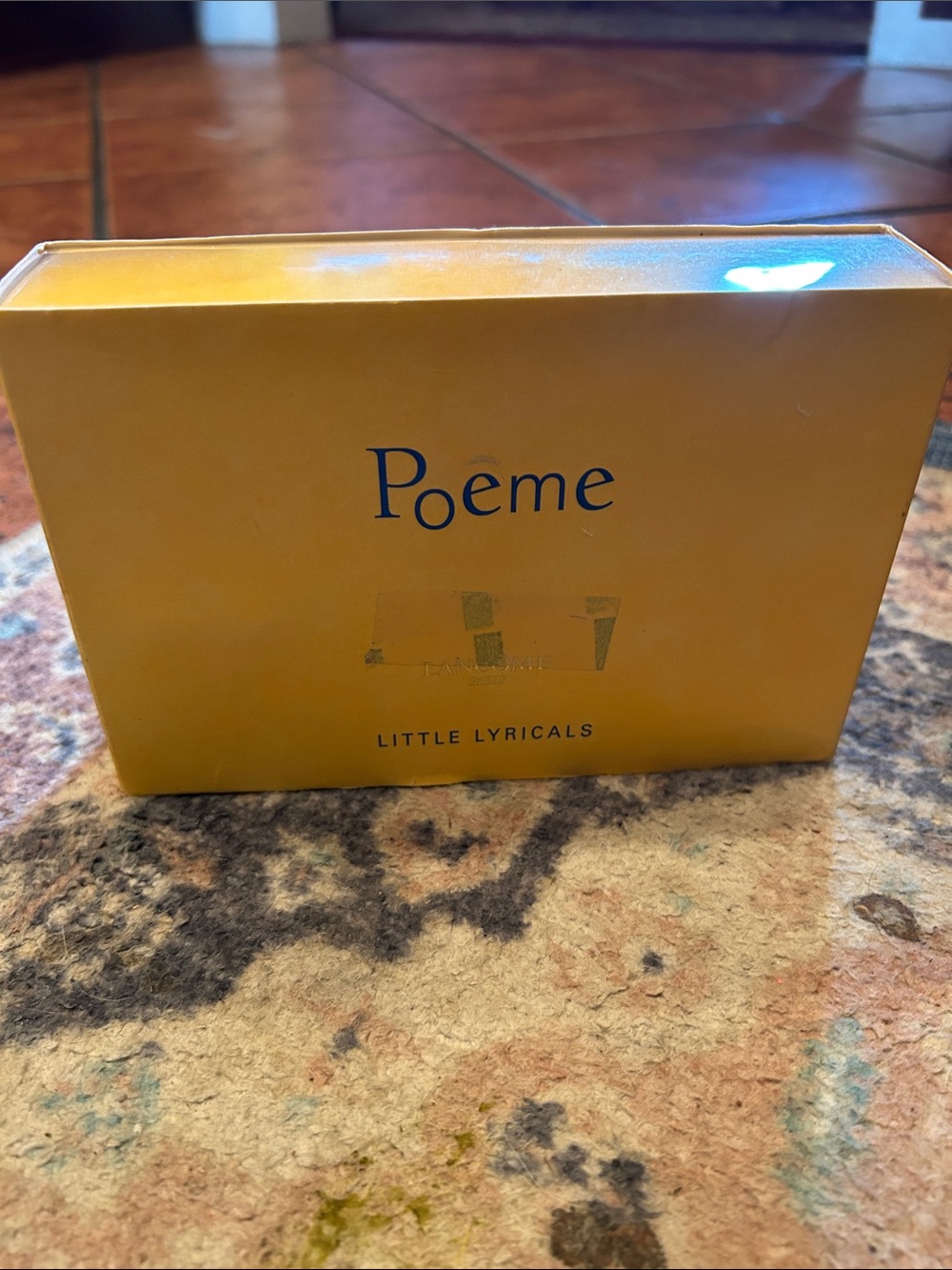 Lancome Poême Yellow Fragrance Gift Set